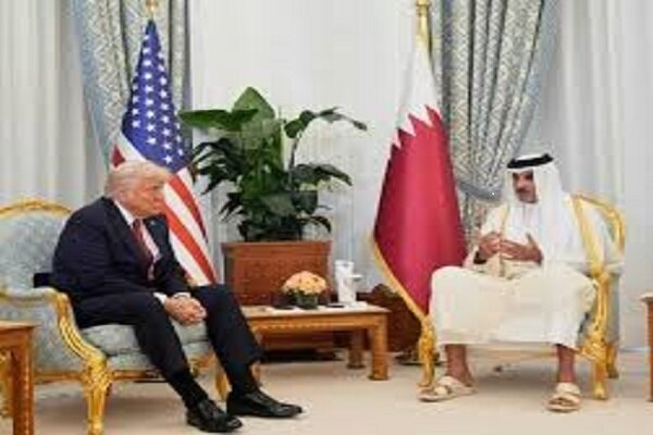 گفتگوی تلفنی امیر قطر و ترامپ درباره کاهش تنش در منطقه گفتگوی تلفنی امیر قطر و ترامپ درباره کاهش تنش در منطقه