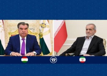 گفتگوی تلفنی روسای جمهور ایران و تاجیکستان