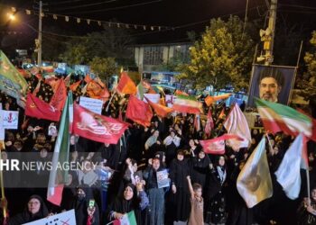 تجمع مردم یاسوج در صد و سی و هفتمین شب حماسه‌ساز