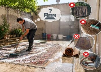 چرا شستشوی خانگی فرش دیگر مانند گذشته رایج نیست؟ دلایل و راهکارها چرا شستشوی خانگی فرش دیگر مانند گذشته رایج نیست؟ دلایل و راهکارها