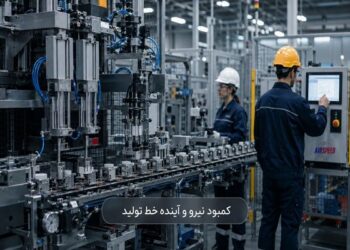 کمبود نیروی کار در کارخانه‌ها و نقش اتوماسیون صنعتی در حفظ خط تولید