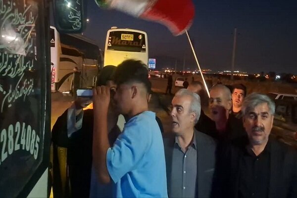 گزارش خبرنگار مهر از اعزام کاروان قزوین برای تشییع رهبر شهید