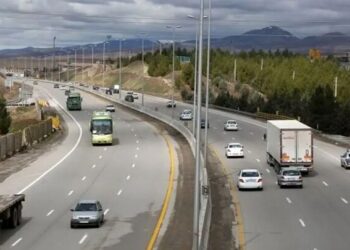 تردد روان در محورهای شمالی و پایانه‌های مرزی اربعین