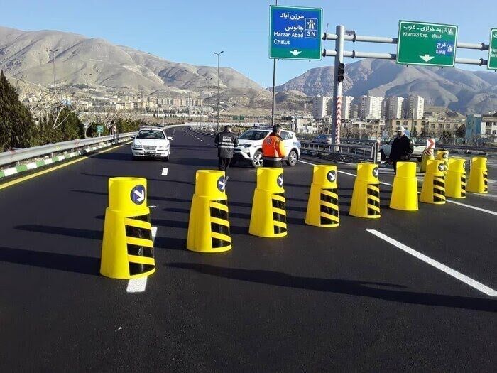 جاده چالوس و آزادراه تهران ــ شمال یکطرفه میشوند جاده چالوس و آزادراه تهران ــ شمال یکطرفه میشوند