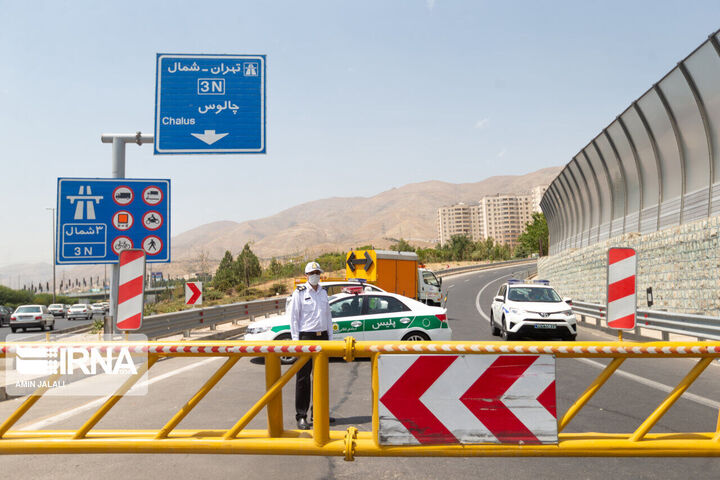 محدودیت ترافیکی در آزادراه تهران - شمال و جاده چالوس